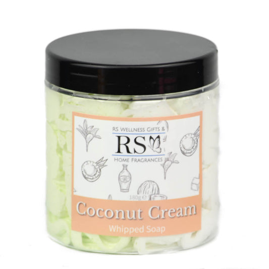 Coconut Cream Whipped Soap 180g