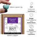 Frosted Plum Scented Heart Wax Melts