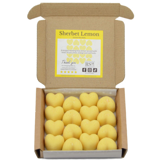 Lemon Sherbet Scented Heart Wax Melts