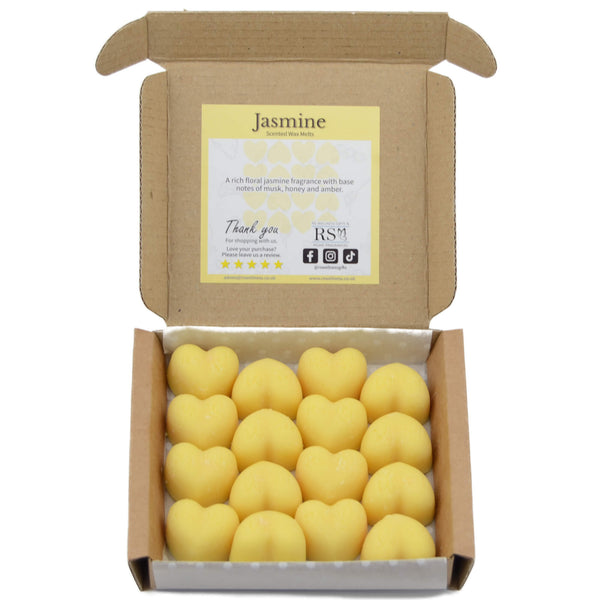 Jasmine Scented Heart Wax Melts