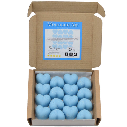 Mountain Air Scented Heart Wax Melts