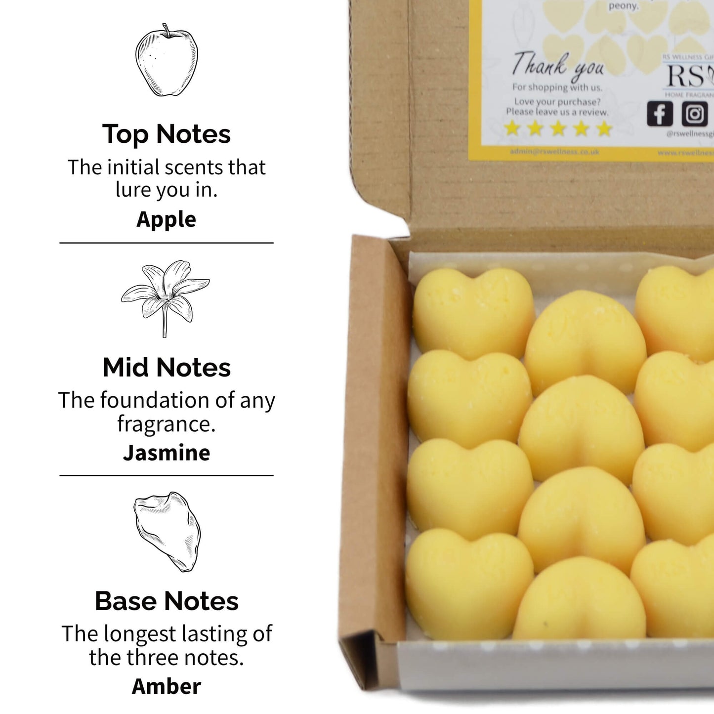 Millionairess Scented Heart Wax Melts