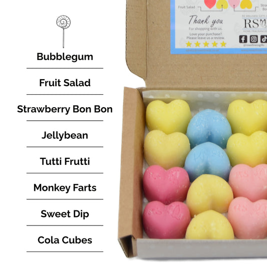 Sweet Collection Heart Wax Melts