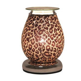 Electric Wax Melter Touch – Animal Print Gold Oval