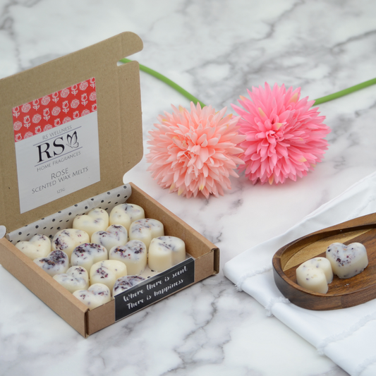 Rose Scented Heart Wax Melts