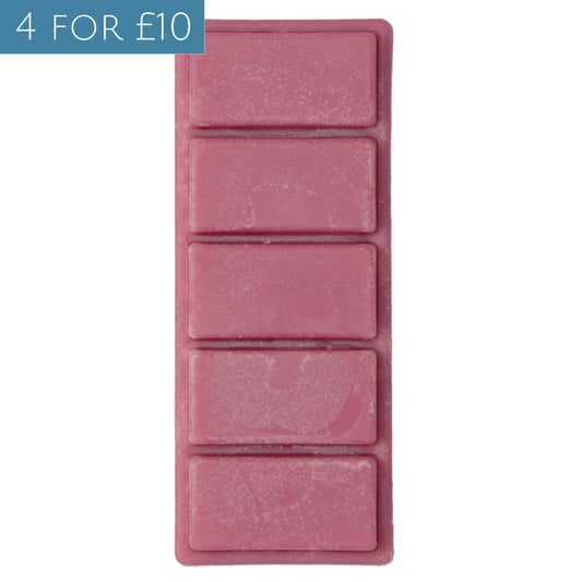 Black Cherry Scented Soy Wax Snap Bar 50g