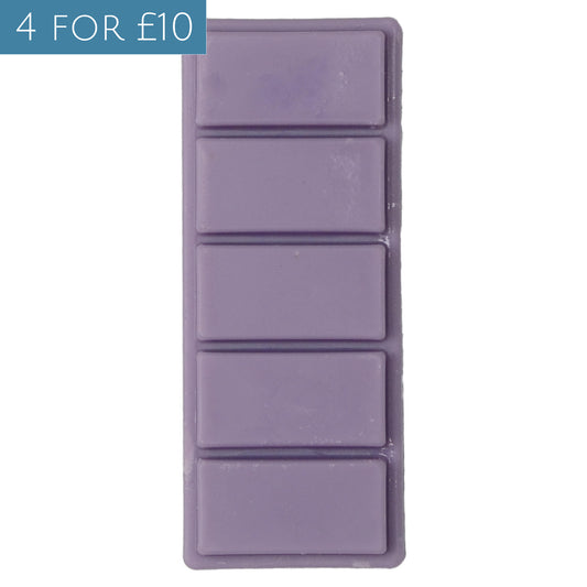 Frosted Plum Scented Soy Wax Snap Bar 50g