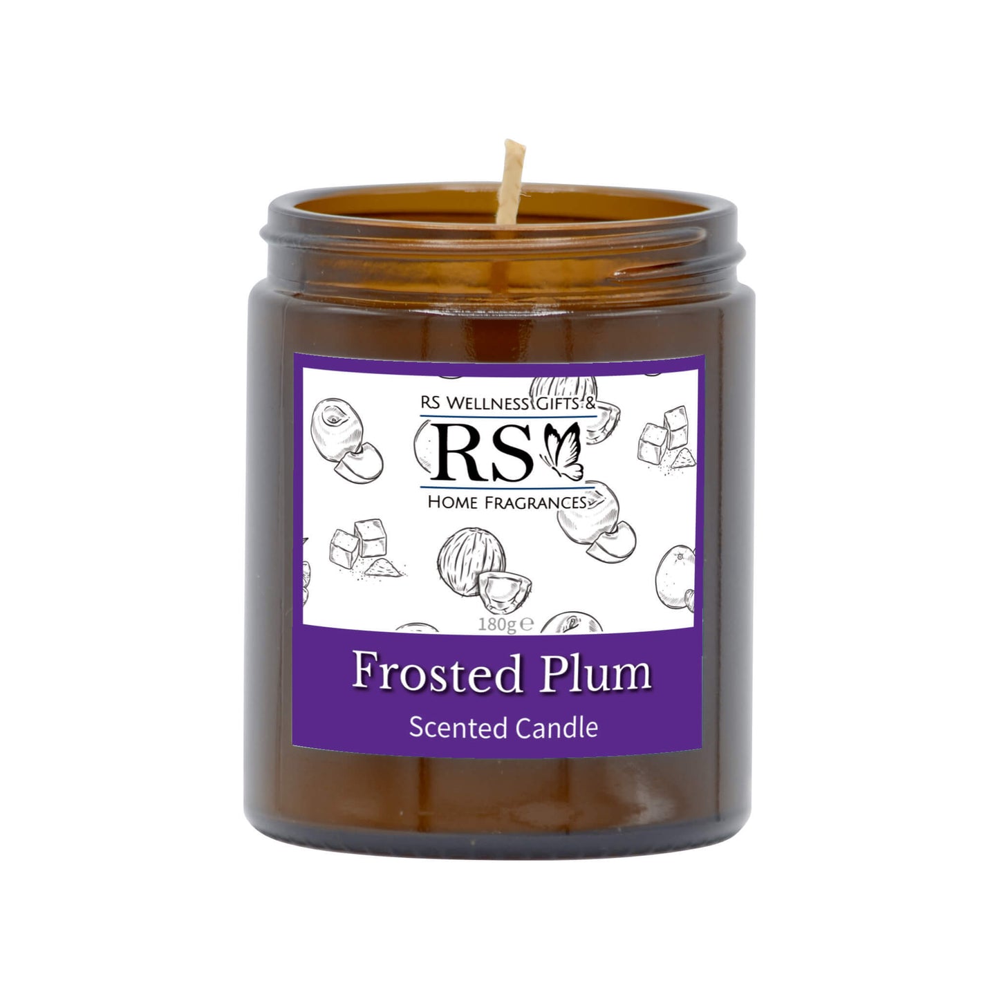 Frosted Plum Candle 180g