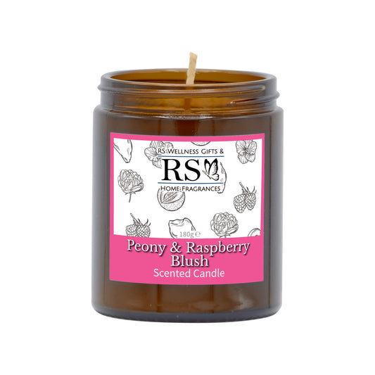 Peony and Raspberry Blush Candle 180g