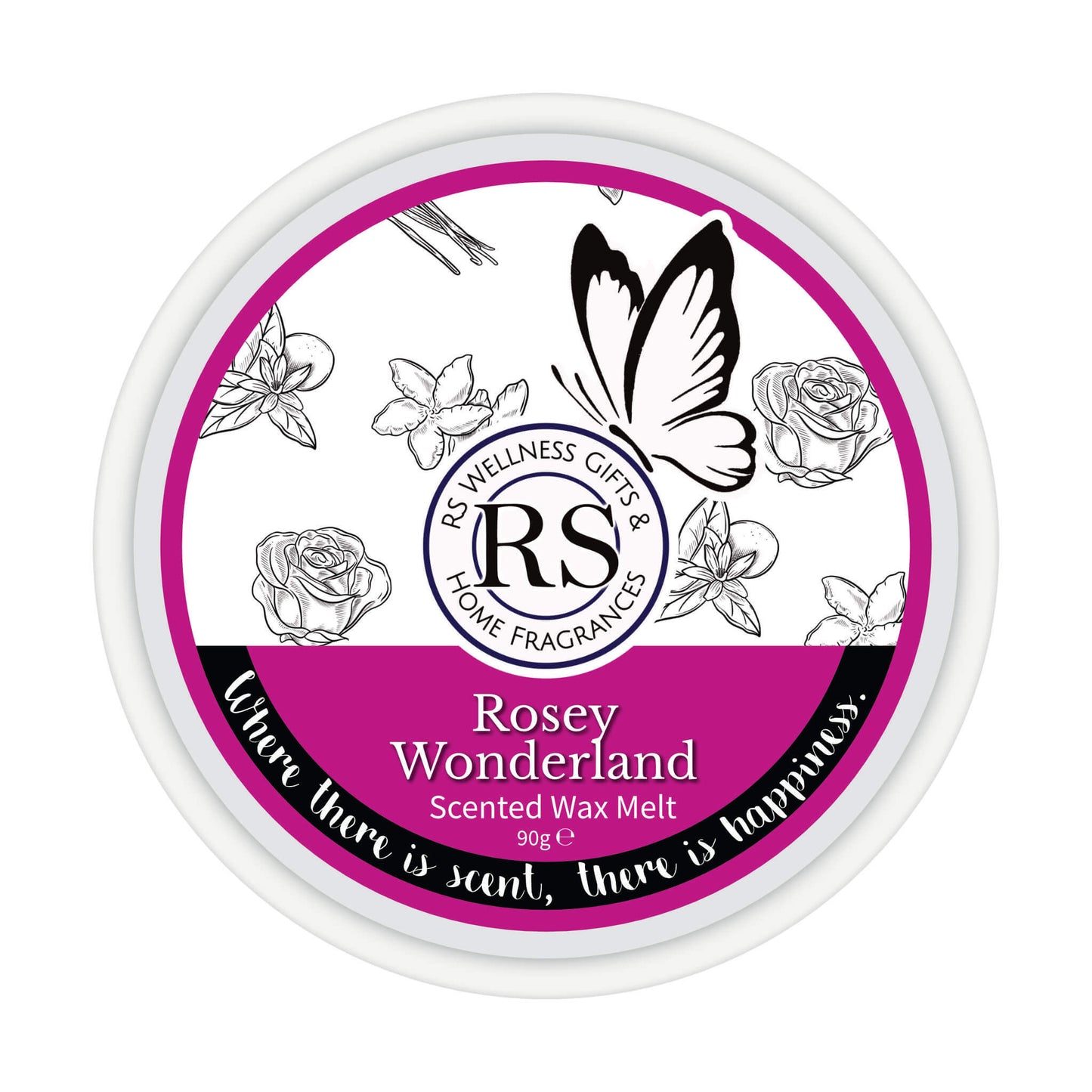 Rosey Wonderland Wax Melt